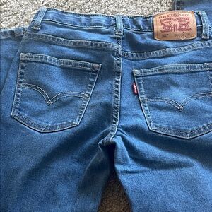 Levi's Kids Denim Jeans in Blue, size 25W, 26L